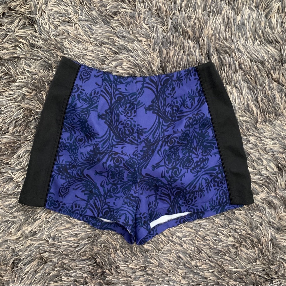 Forever 21 Patterned High Waisted Shorts